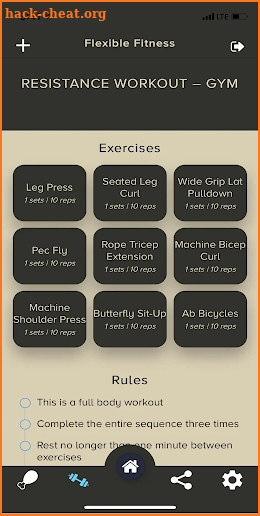 Flexible Fitness screenshot