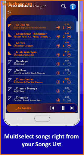 FlexiMusic FX Player Audio Editor screenshot