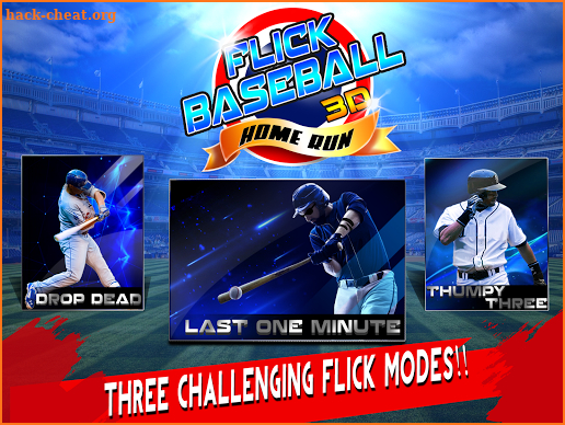 Flick Baseball 3D - Home Run screenshot