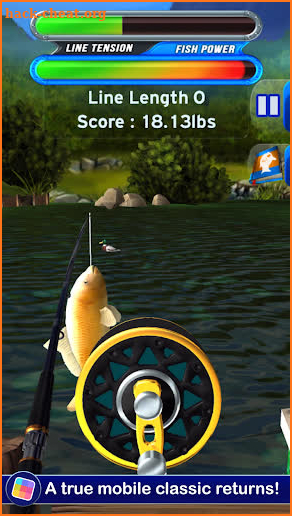 Flick Fishing: Catch Big Fish! Realistic Simulator screenshot
