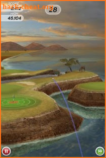 Flick Golf! screenshot