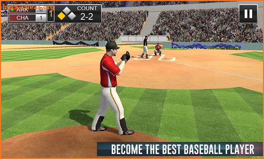 Flick Hit Home Run - baseball hitting games screenshot
