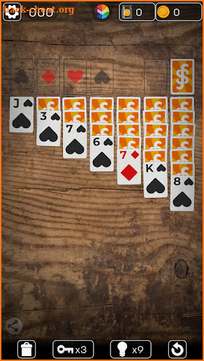 FLICK SOLITAIRE - FLICKING GREAT NEW CARD GAME screenshot