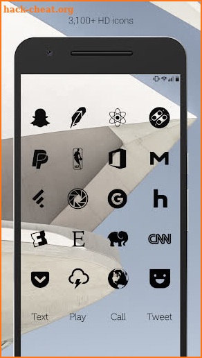 Flight Dark - Flat Icon Theme (Pro Version) screenshot