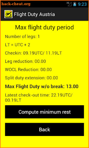 Flight Duty Austria screenshot