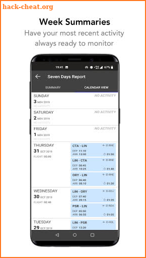 Flight Logbook screenshot