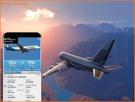 Flight radar tracker - Fly radar screenshot