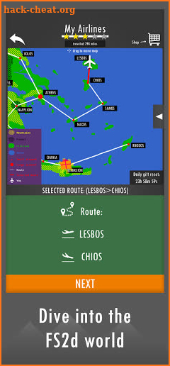 Flight Simulator 2d - realistic sandbox simulation screenshot