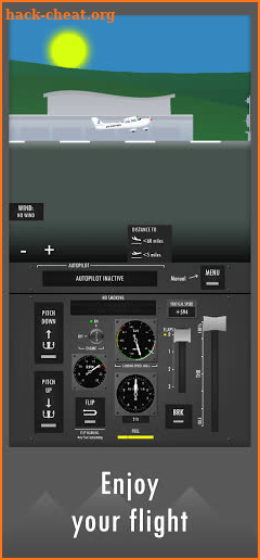 Flight Simulator 2d - realistic sandbox simulation screenshot