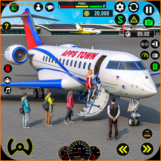 Flight Simulator Pilot Game 3D screenshot