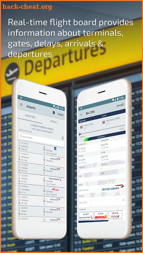 Flight Status – Live Departure and Arrival Tracker screenshot