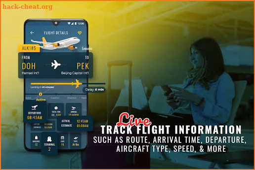 Flight Status Tracker - Flights Info & Plane Radar screenshot