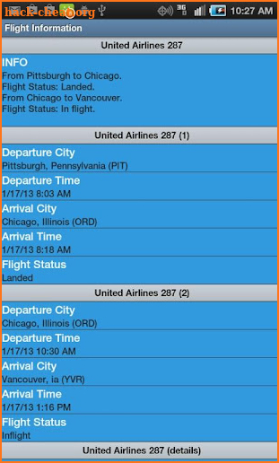 Flight Tracker screenshot