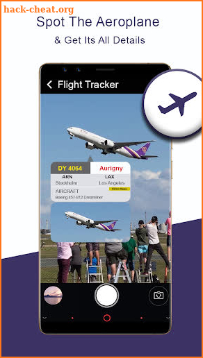 Flight Tracker Online Map: Search Flight Status screenshot