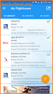 FlightAware Flight Tracker screenshot