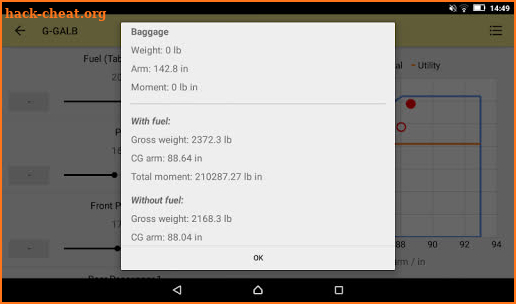 FlightBalance - Weight and Balance screenshot