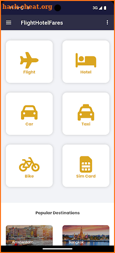 FlightHotelFares screenshot