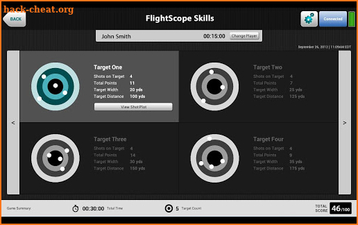FlightScope Skills screenshot