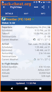 FlightView – Flight Tracker screenshot
