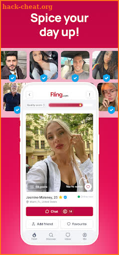 Fling Dating App: Meet & Play screenshot