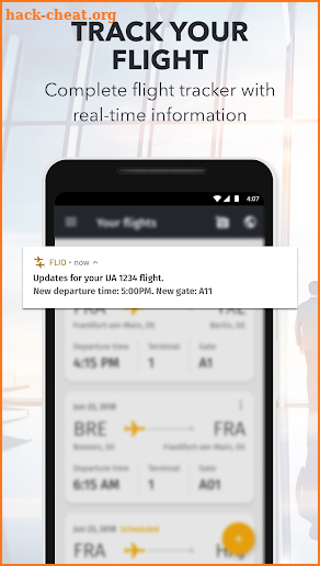 FLIO - The Global Airport App screenshot