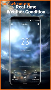 Flip Clock & Weather Widget screenshot