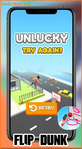 Flip dunk io - dunk flip game screenshot