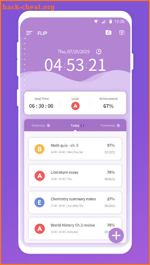 FLIP - Focus Timer for Study screenshot