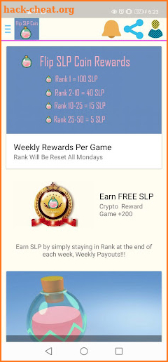 Flip SLP Coin screenshot