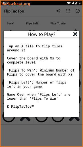 Flip Tac Toe screenshot