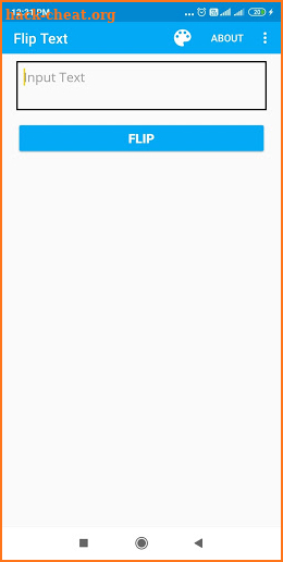 Flip Text screenshot