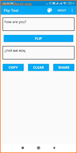 Flip Text screenshot