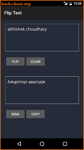Flip Text - Upside Down screenshot