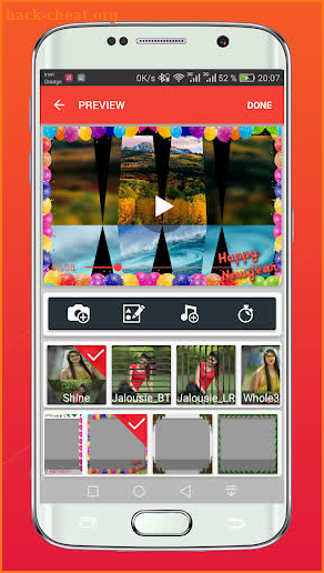 flipagram video maker slideshow video screenshot