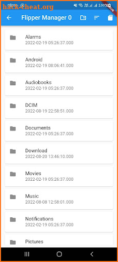 Flipper File Manager screenshot