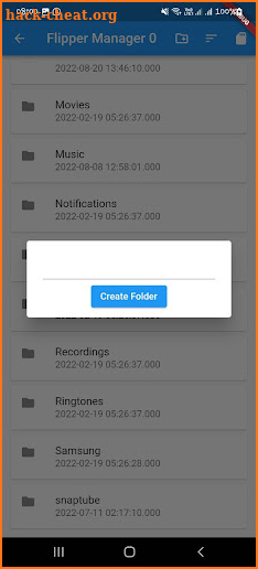 Flipper File Manager screenshot