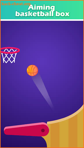 Flipper Shoot Dunk - Free Casual Basketball Games screenshot