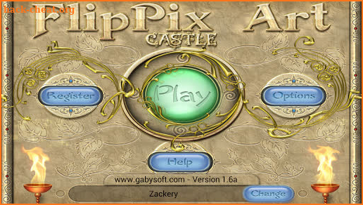 FlipPix Art - Castle screenshot