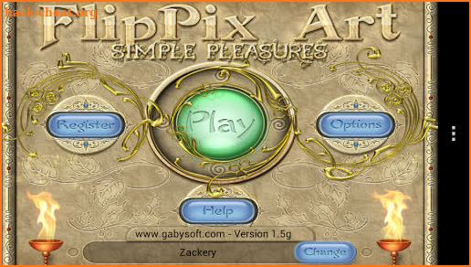 FlipPix Art - Simple Pleasures screenshot