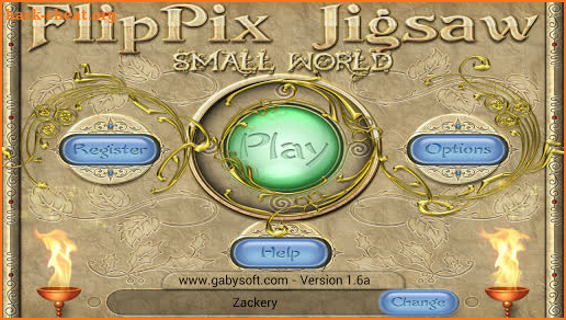 FlipPix Jigsaw - Small World screenshot
