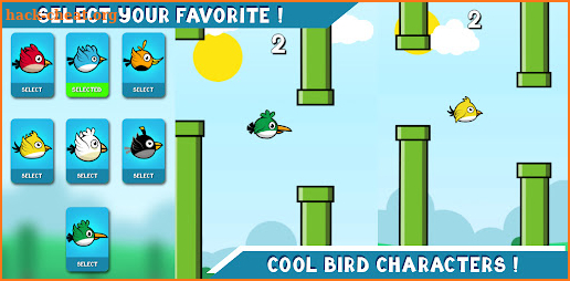 Flippy Bird - Flappy Fly bird screenshot