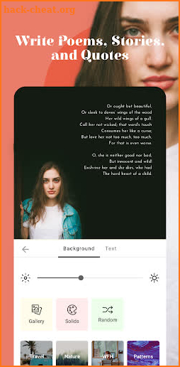 Flips: Poem Writing App screenshot