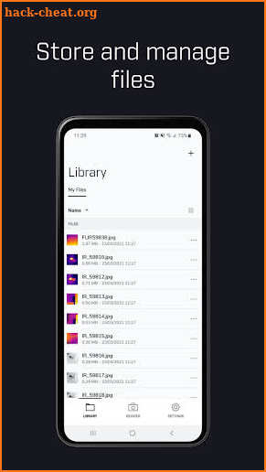 FLIR Tools Mobile screenshot
