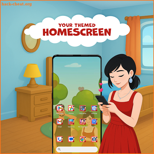 Flirt Adventure Launcher Plus screenshot