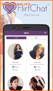 FlirtChat - ♥Free Dating/Flirting App♥ screenshot