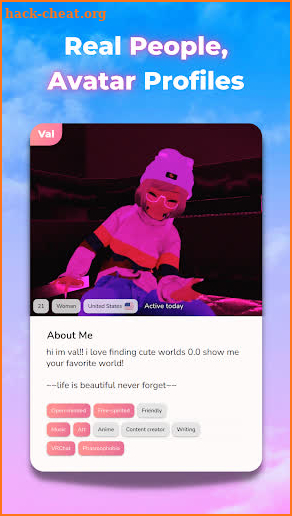 Flirtual - VR Dating App screenshot