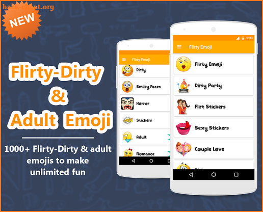 Flirty emoji : adult stickers - dirty emoji screenshot