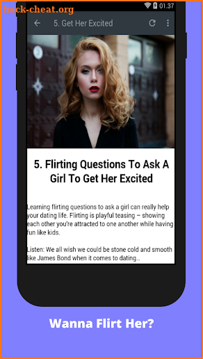 Flirty Questions to Ask a Girl screenshot