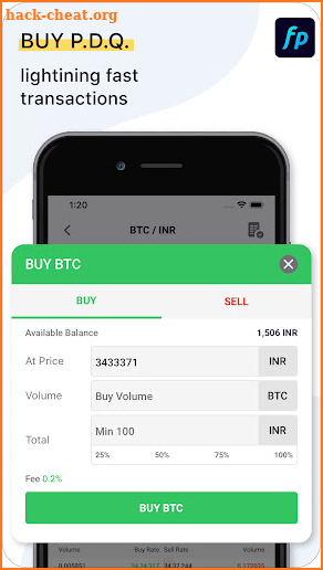 Flitpay: Crypto Trading App screenshot