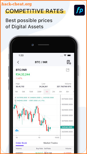 Flitpay: Crypto Trading App screenshot